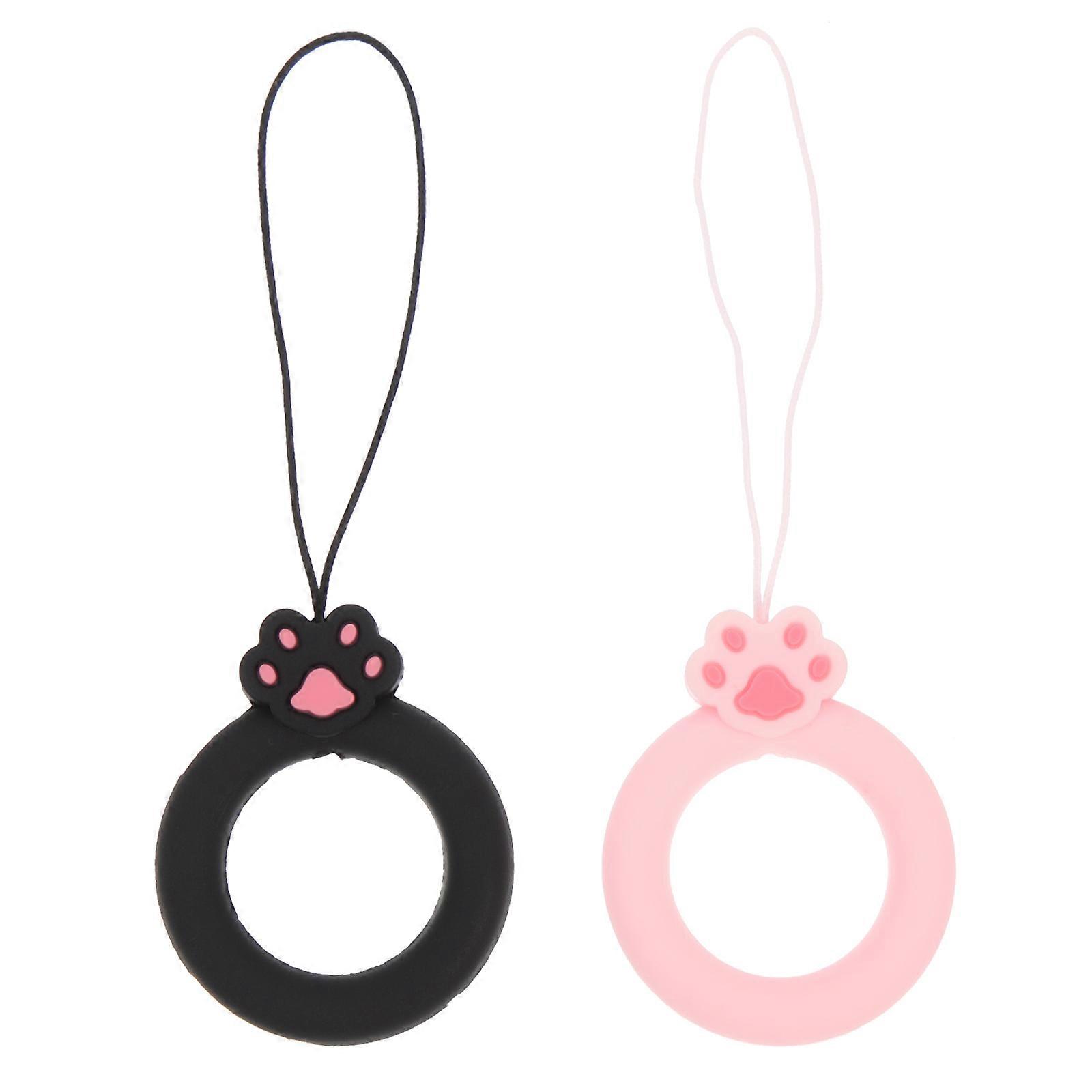 Phone Strap Silicone Phone Pendant for Hanging 10Pcs