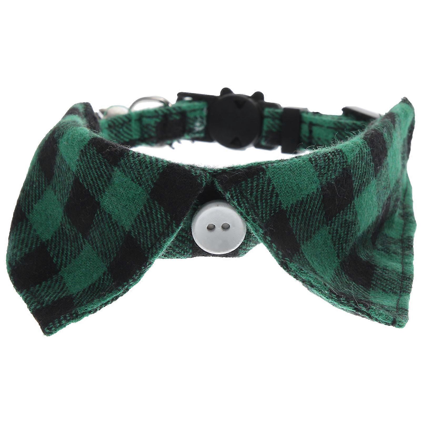 Decorative Cat Collar Breakaway Adjustable 30x4.6cm Pet Accessory 3Pcs for Cat Owners and Holiday