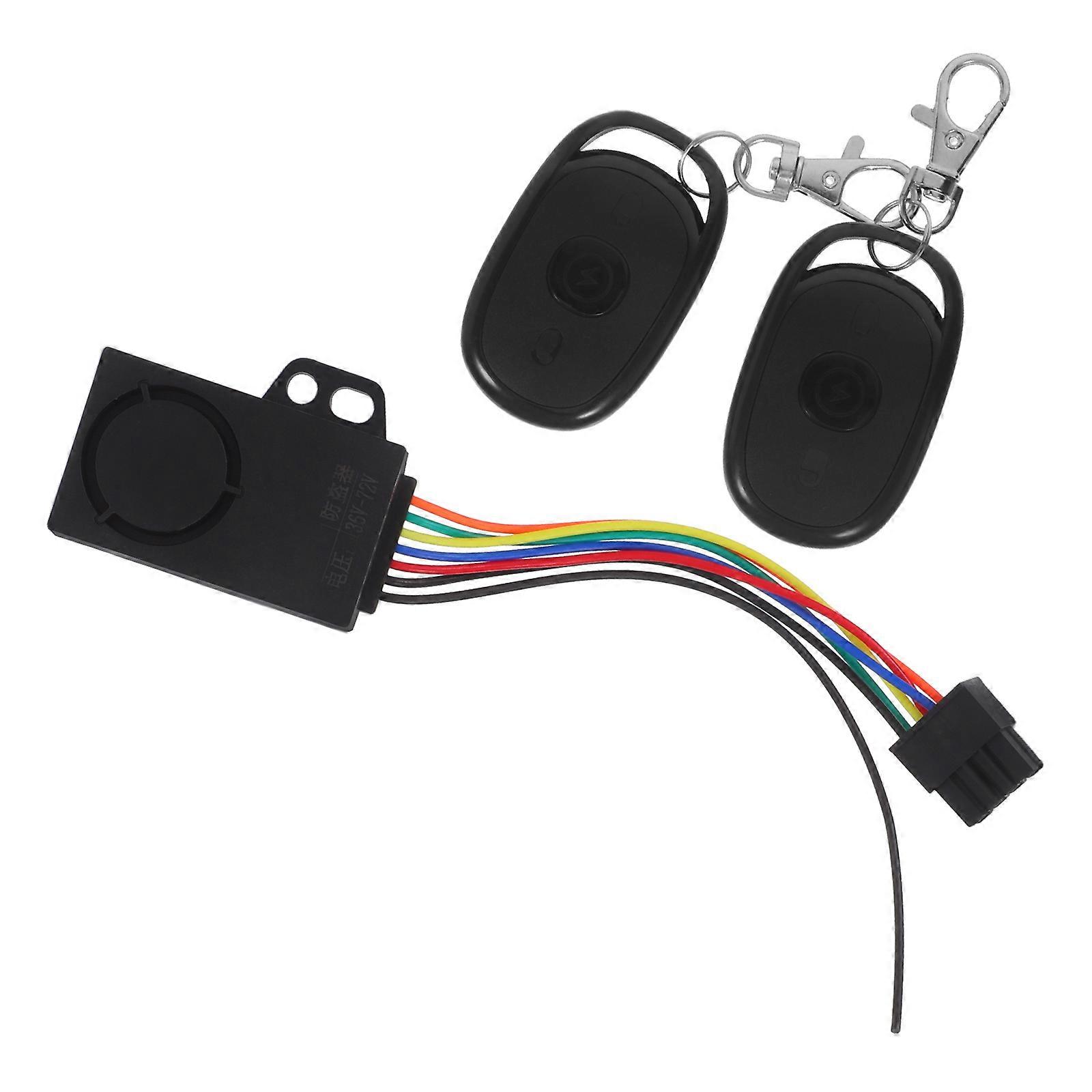 Bike Alarms for Ebike Anti-Theft Alarm with Dual Remote Controls 3Sets