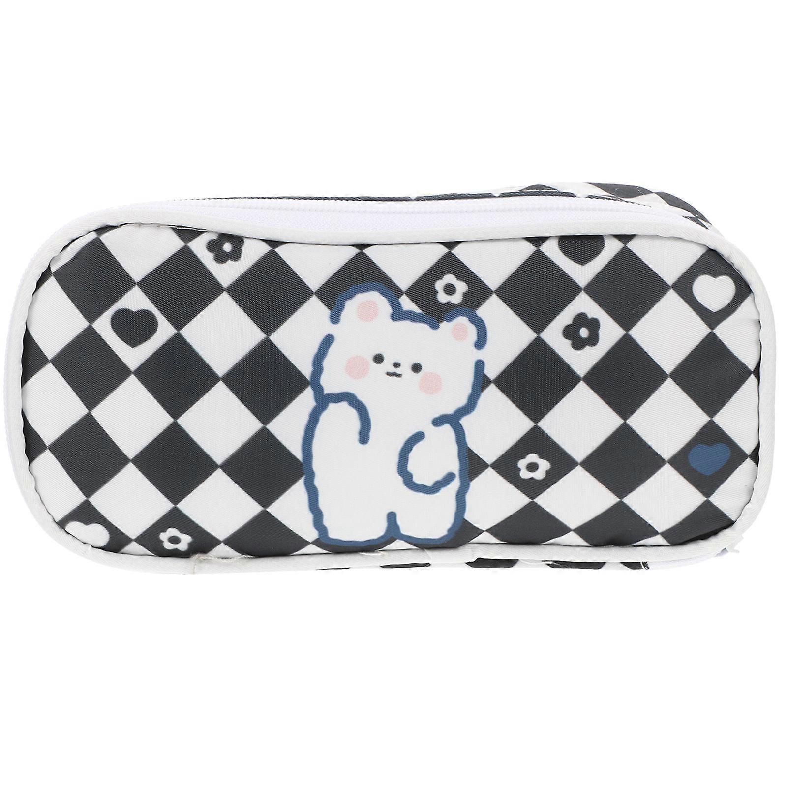 Portable Adorable Pencil Holder Suitable For Kids Students Daily Use Simple Design 2Pcs