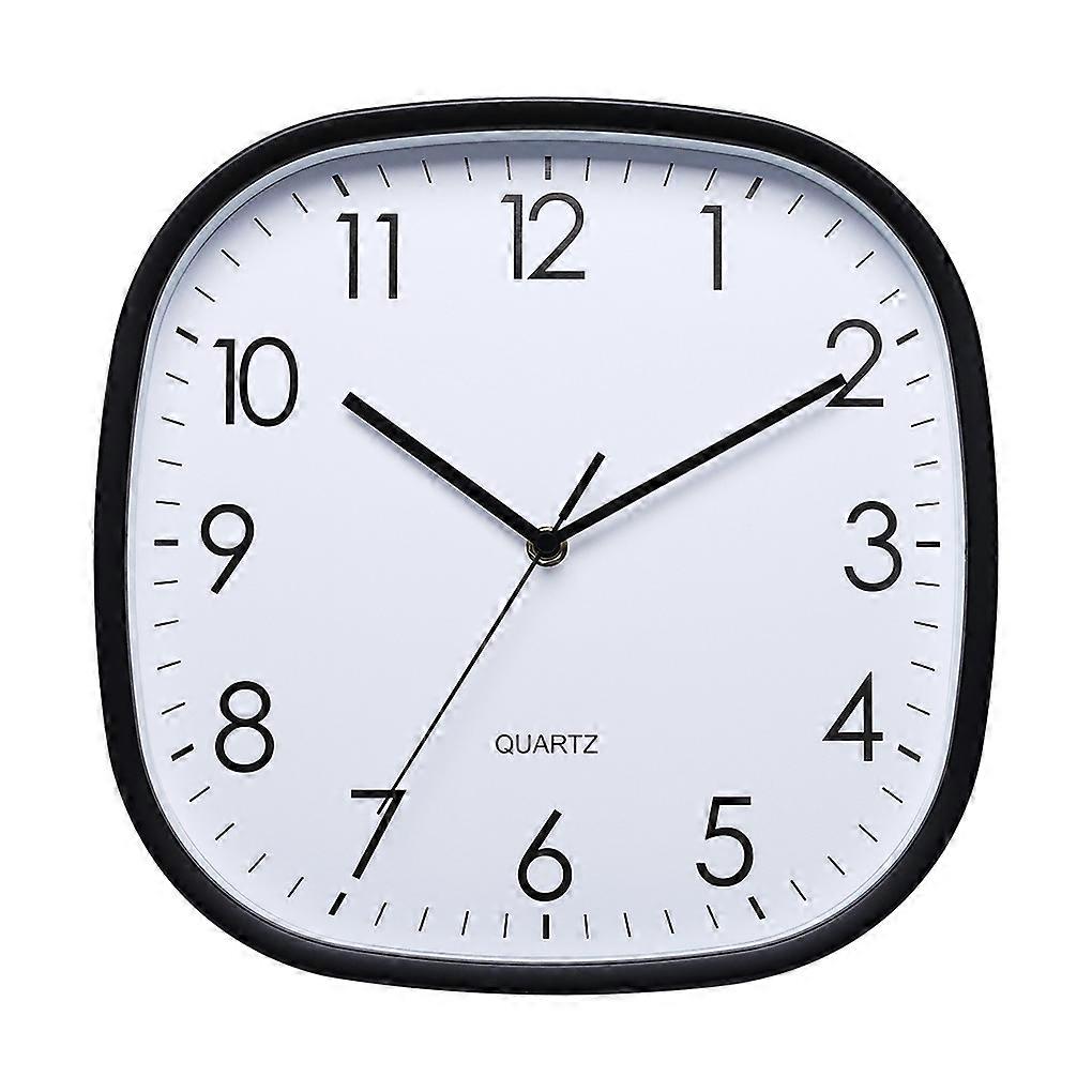 Large Wall Clock Silent Clocks Square Modern Kitchen Hanging Clocks