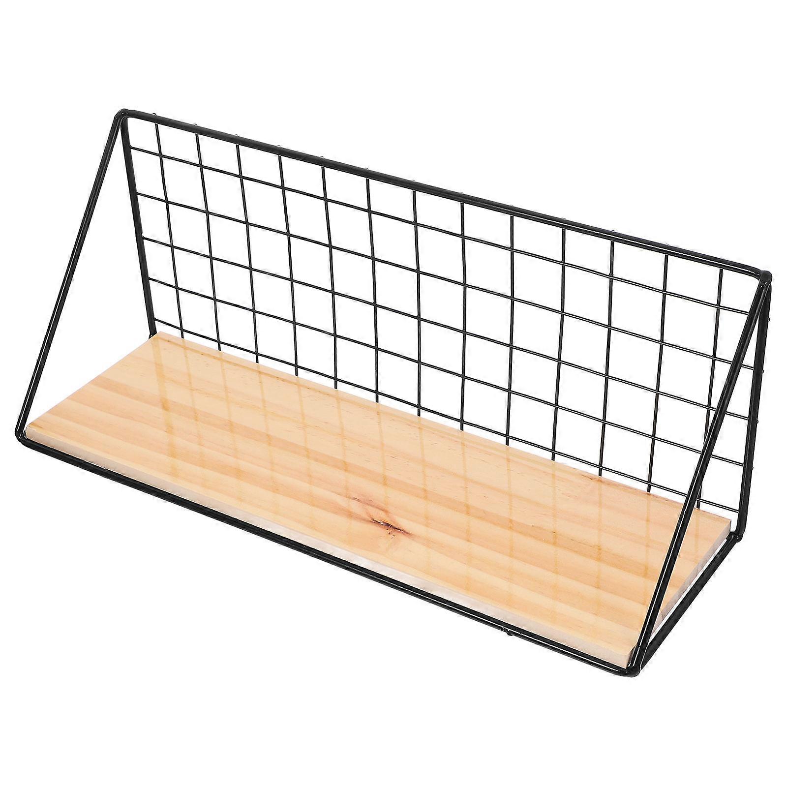 Wall Storage Rack Iron Shelf for Storage Home Use 3Pcs Set