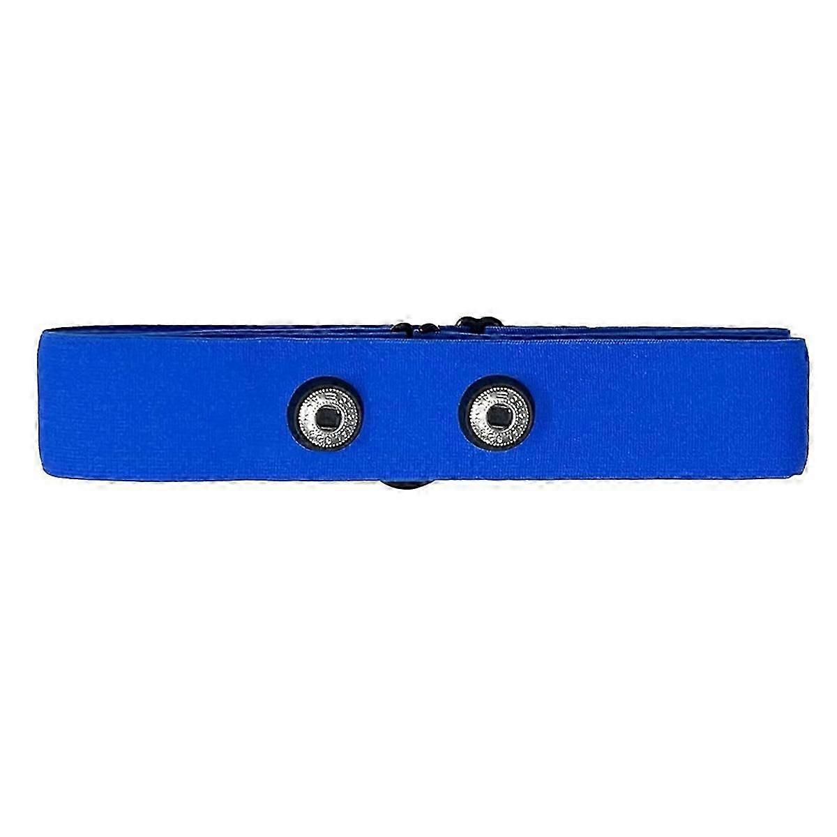 Heart Rate Chest Strap Replacement Belt Blue