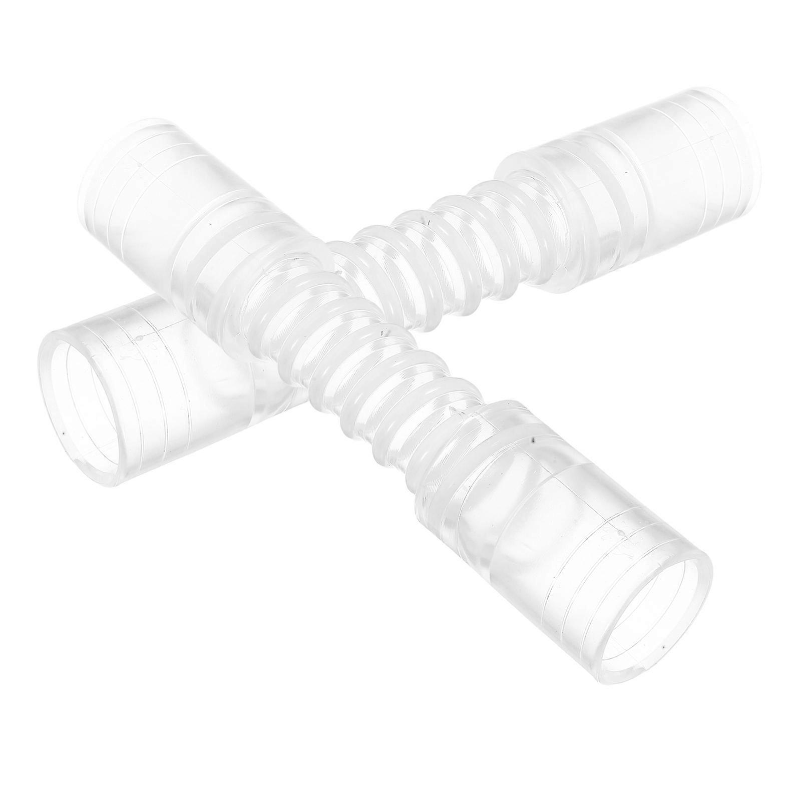 8Pcs Drainage Hose End Connector For Ceiling Mounted Units 25mm Diameter PVC Construction Indoor Use Durable Reliability