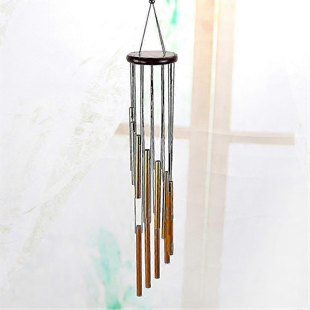 Wind Chimes With 12 Tubes Stepped With S Hook Decor A
