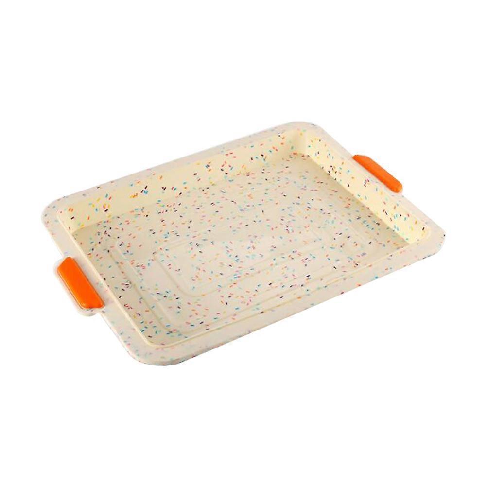Multi Color Biscuit Tray Silicone for Storage Use 3Pcs Baking Trays