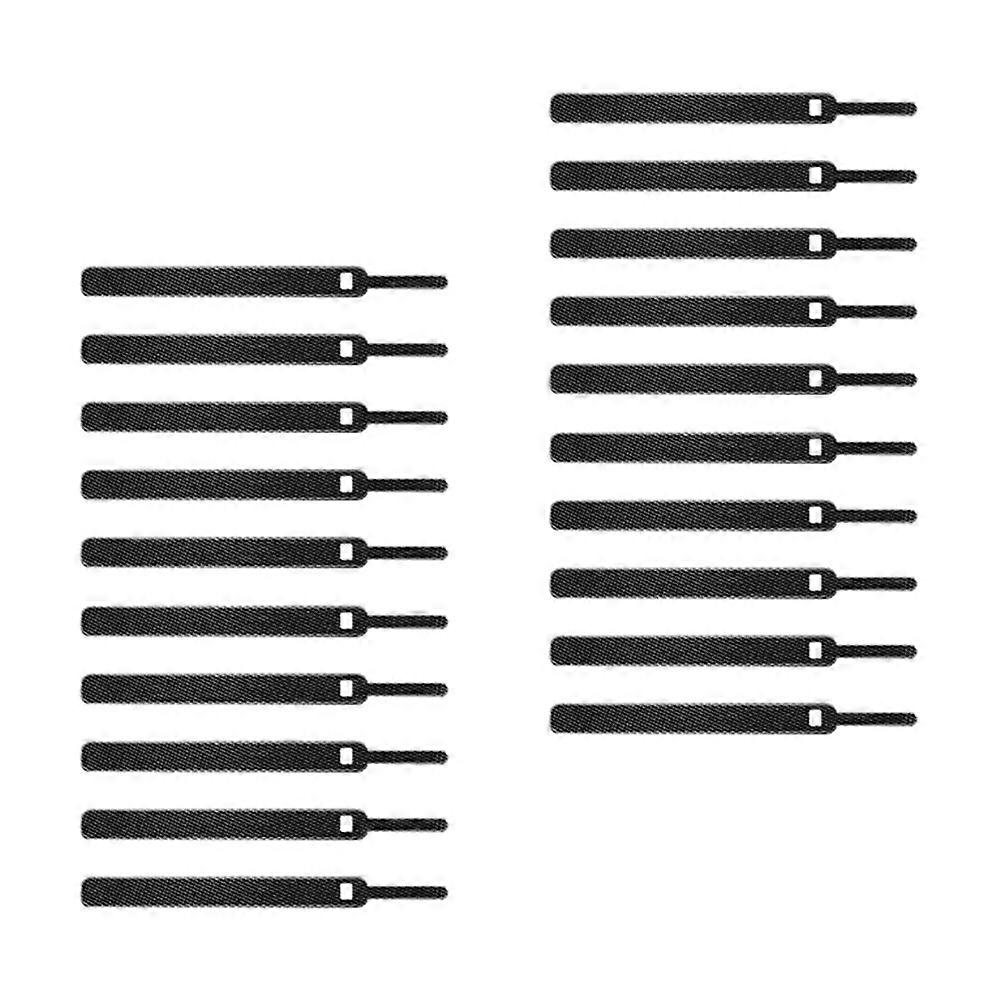 Cable Management Ties Nylon Adjustable Cord Straps for Wire Organization 40Pcs