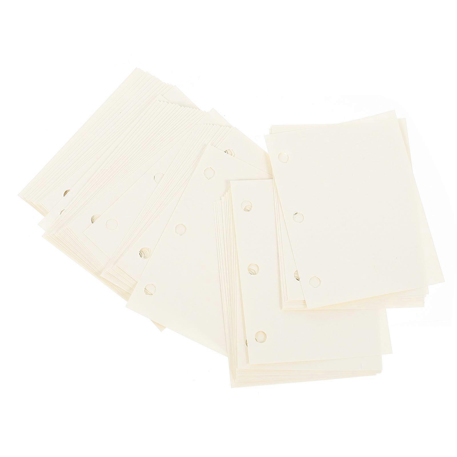 Retro Printing Paper Scrapbook Papers School Home Office Study Rectangular White 240 Sheets Replaceable Writing