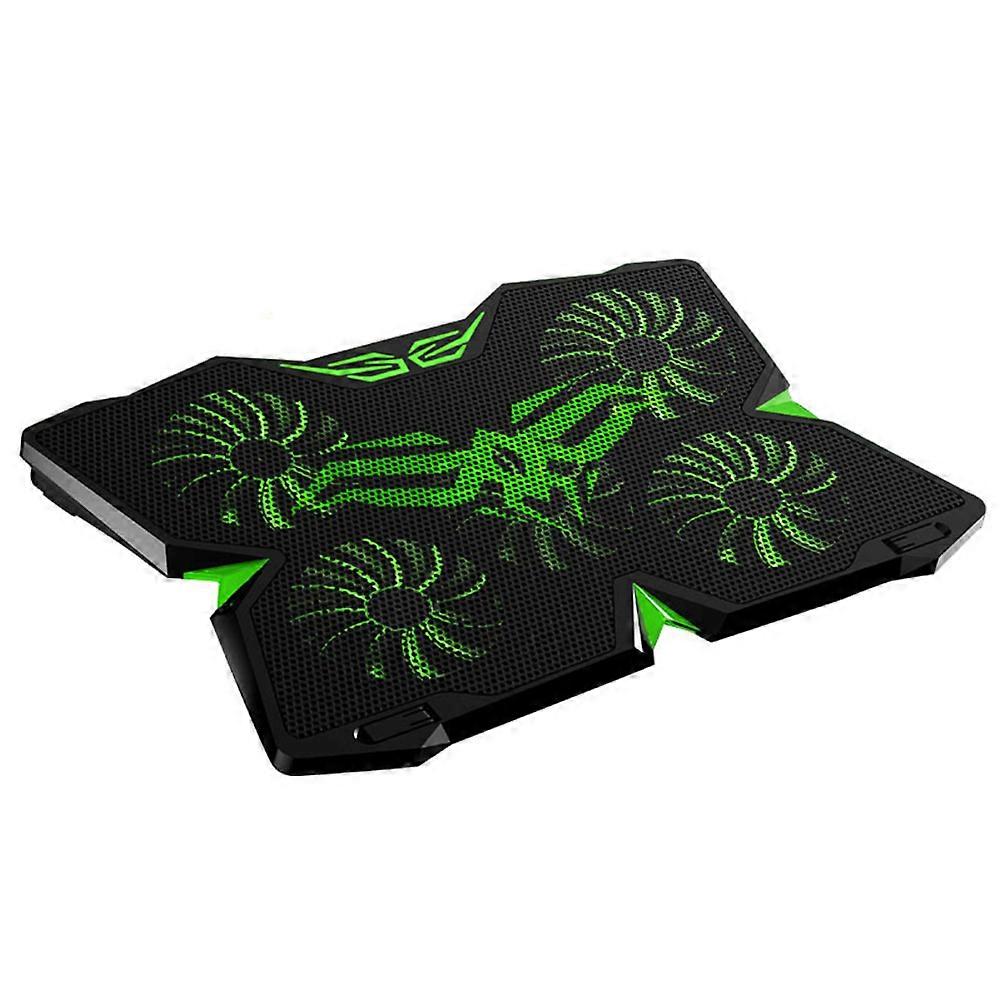 Laptop Radiator Laptop Cooling Stand for 2Pcs Computer Holder Green