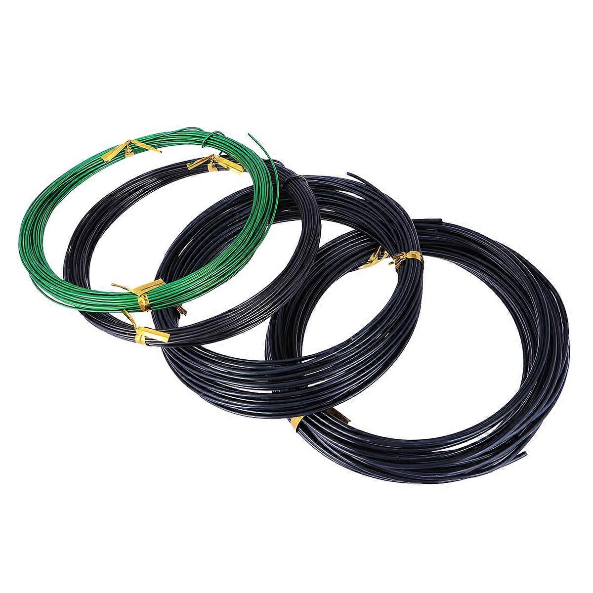 Aluminum Wire Colored Wire for Jewelry Making 12Pcs Multi Color Roll