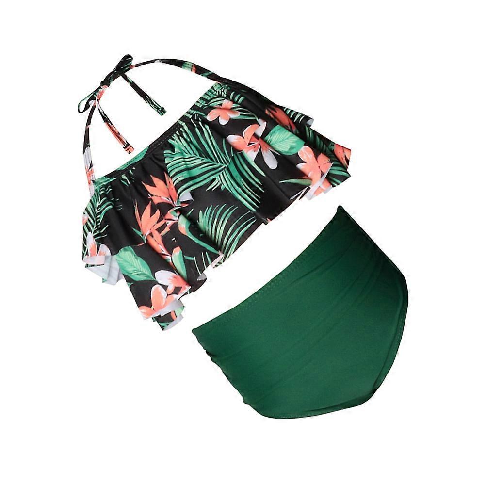 Unique Fashion Swimwear For Kids And Parents Perfect For Beach Occasions Offering Quick-drying And Breathable Capabilities In Multi Color 3 Sets