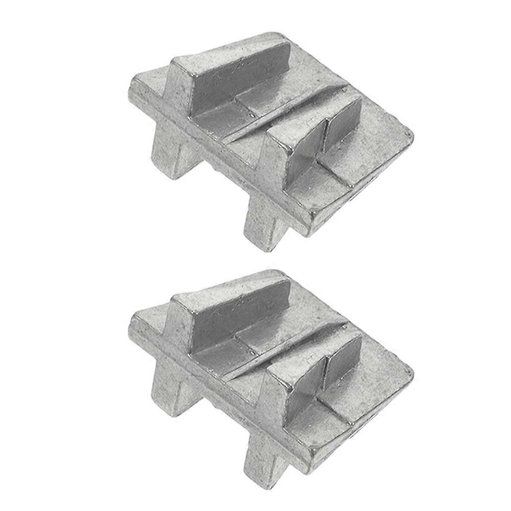 Tool Handle Wedge Aluminum Repair Tool for Hammers Handle Repair 2Pcs