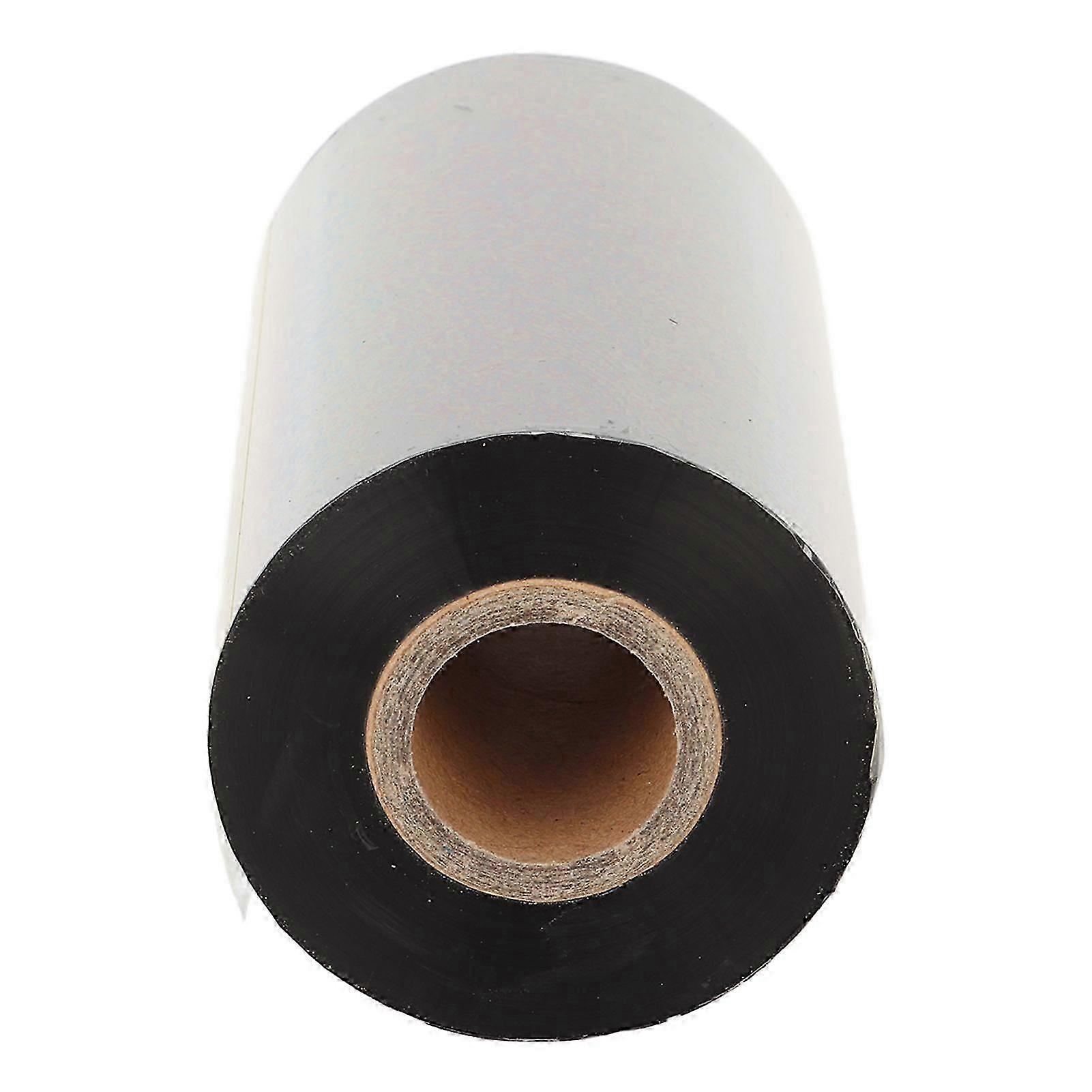 נייר מצופה מדבקה תרמית של סרט פחמן מעורב שחור באיכות גבוהה