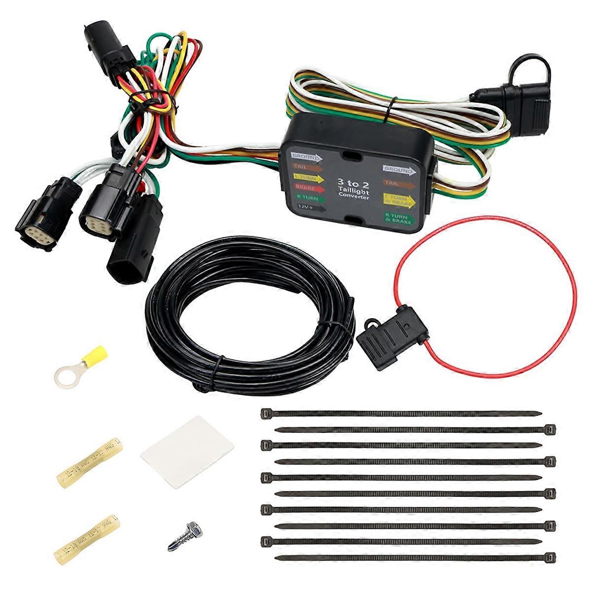 4-Pin Trailer Hitch Wiring Harness Kit for 2009-2023
