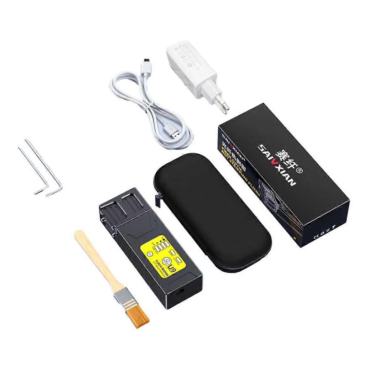 U9 ファイバーサーマルストリッパープライヤー 加熱式光 EU プラグ