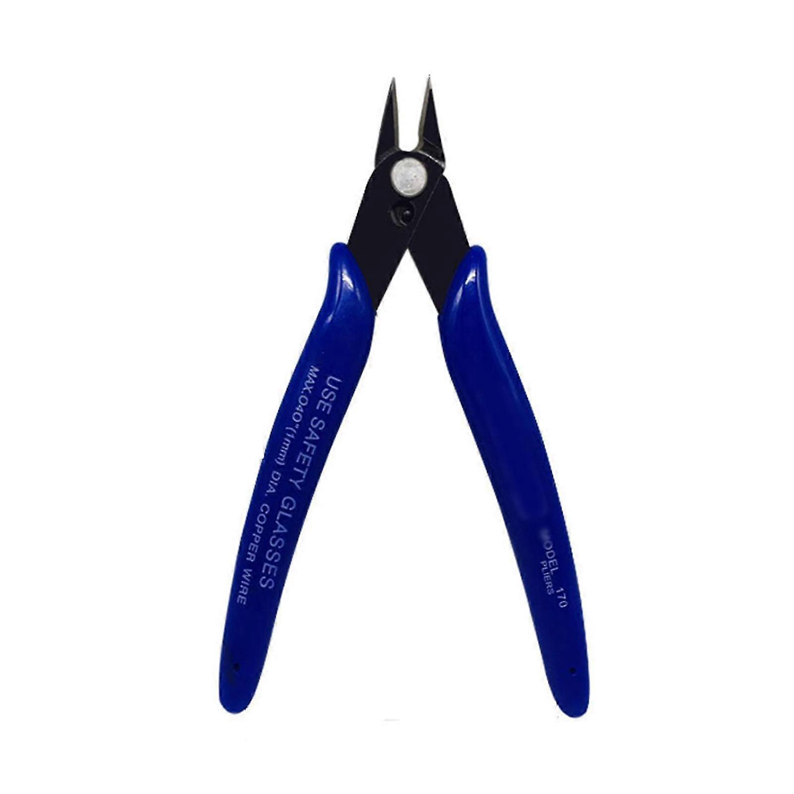 Diagonal Cutting Pliers: Electric Wire & Cable Cutting Tool with Plastic Handle