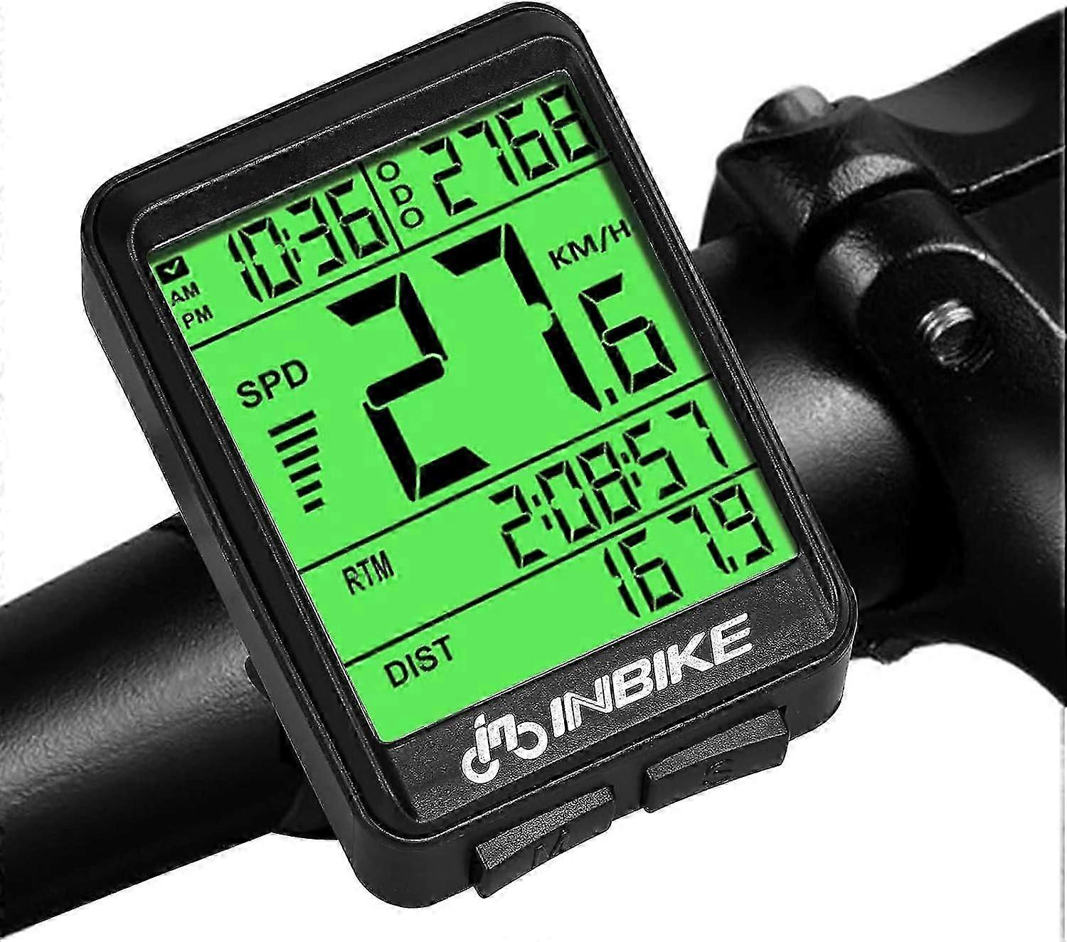 Wireless Bike Computer Road Speedometer and Odometer Bike Stopwatch