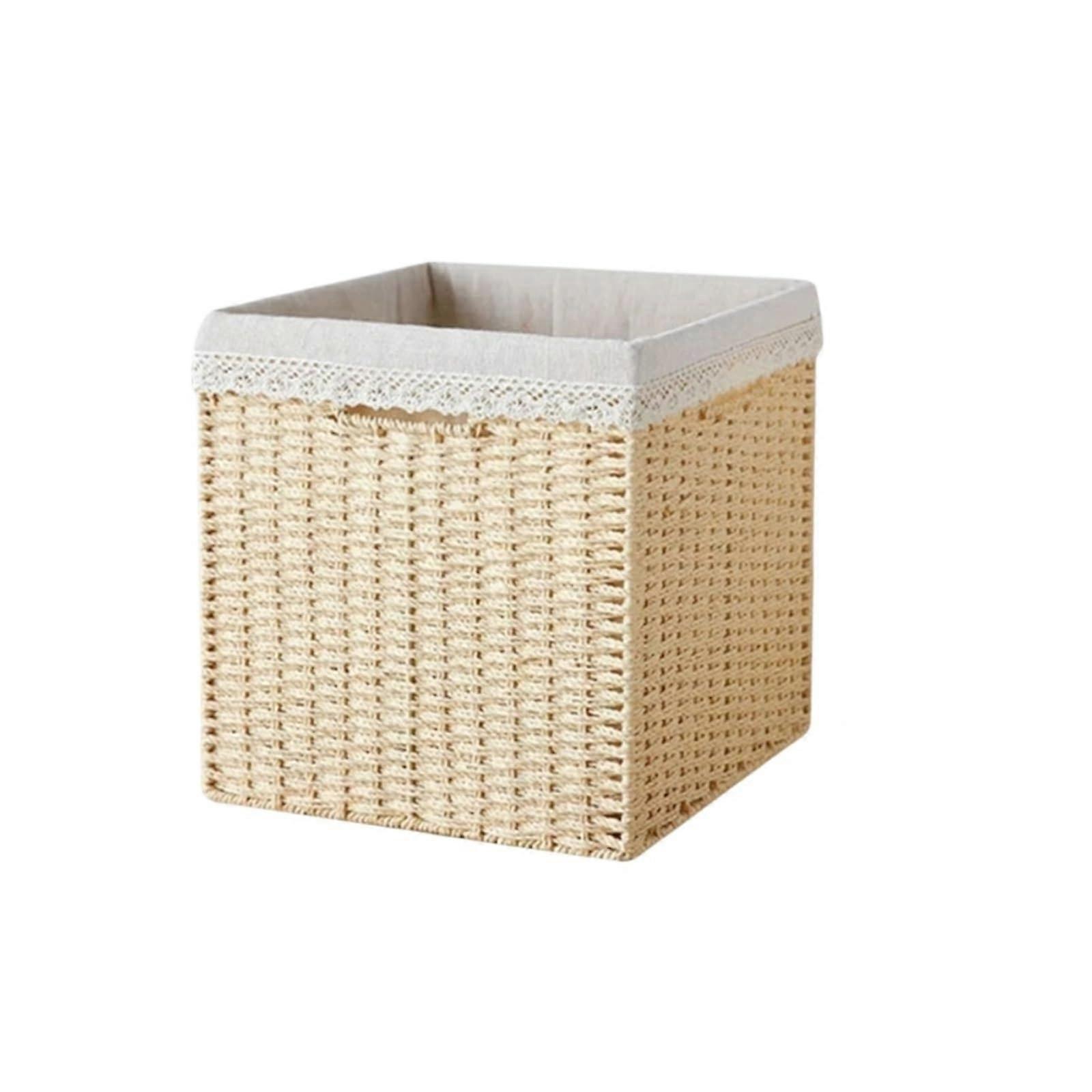 Traditional Wicker Picnic Basket With Handle, Storage Basket For Toys And Clothes, Home Use Size L And M