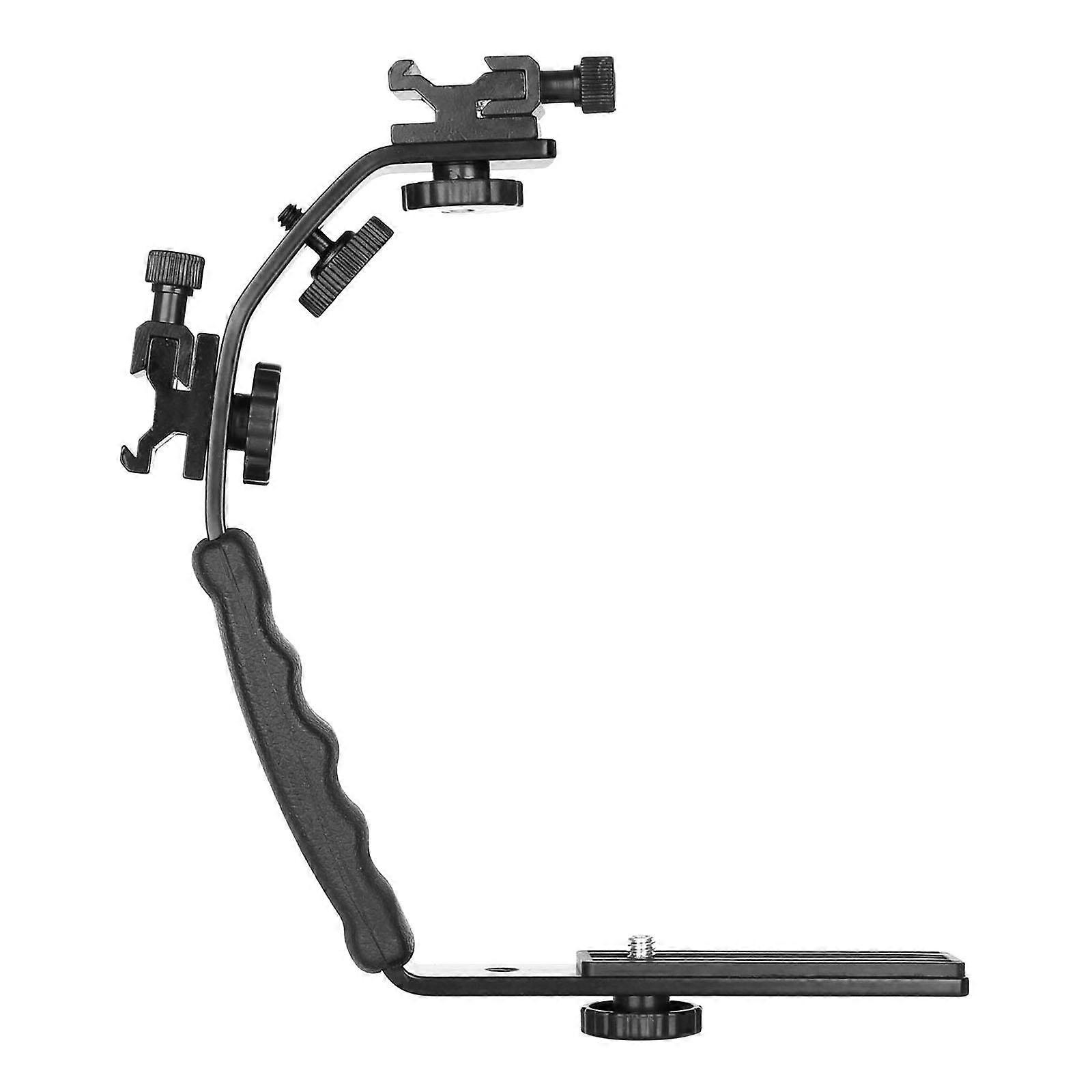 Camera Bracket Mount Padded Hand Grip for Photo Studio DSLR Camera Camcorder