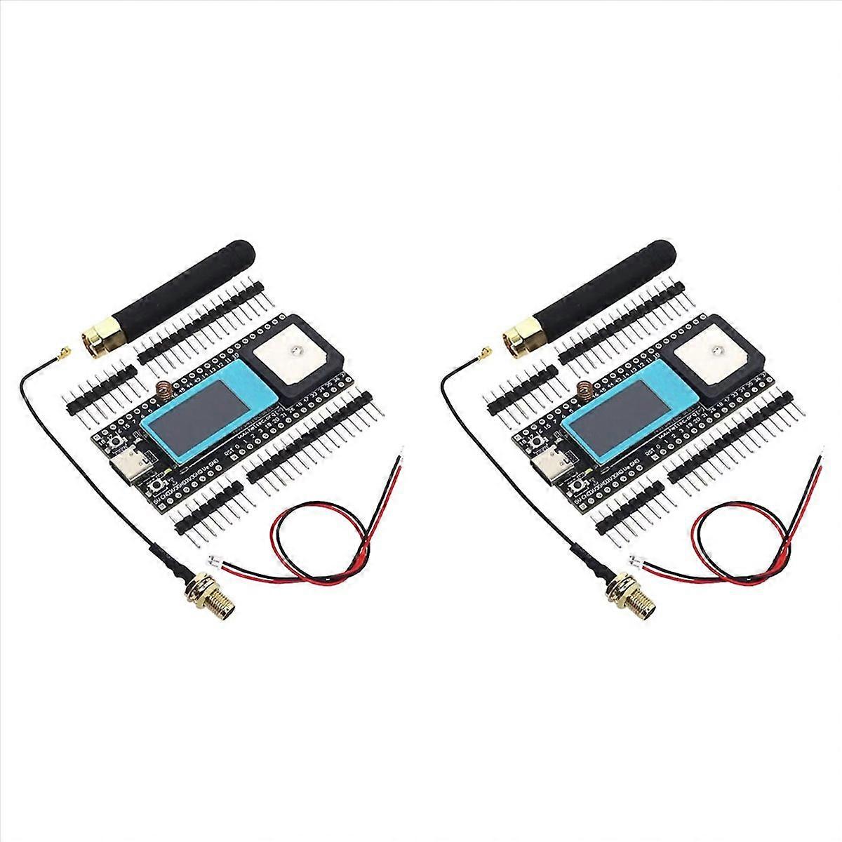 2X Lora Wireless Tracker ESP32 LoRa Meshtastic Asset Tracker SX1262 Wi-Fi Bluetooth GPS Tracker 863-