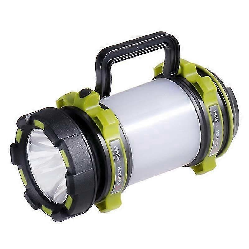 KINSACH Portable LED Searchlight Outdoor Rechargeable Multi-function Flashlight Camping Light
