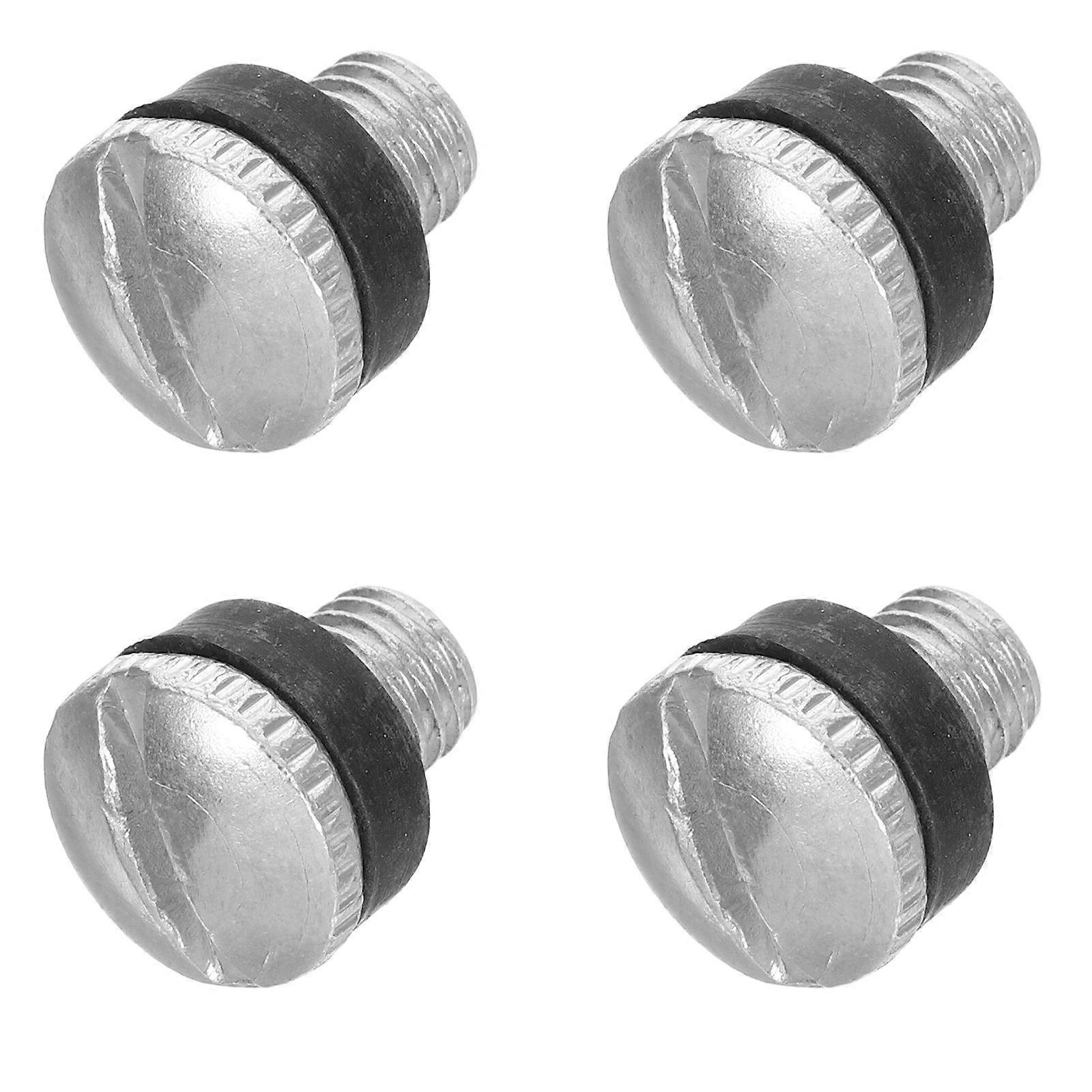 Drum Lid Valves 4Pcs Innovative Vent Design Aluminium Drum Cap For Agricultural Applications 2.10X1.60X1.60Cm Easy Installation Feature