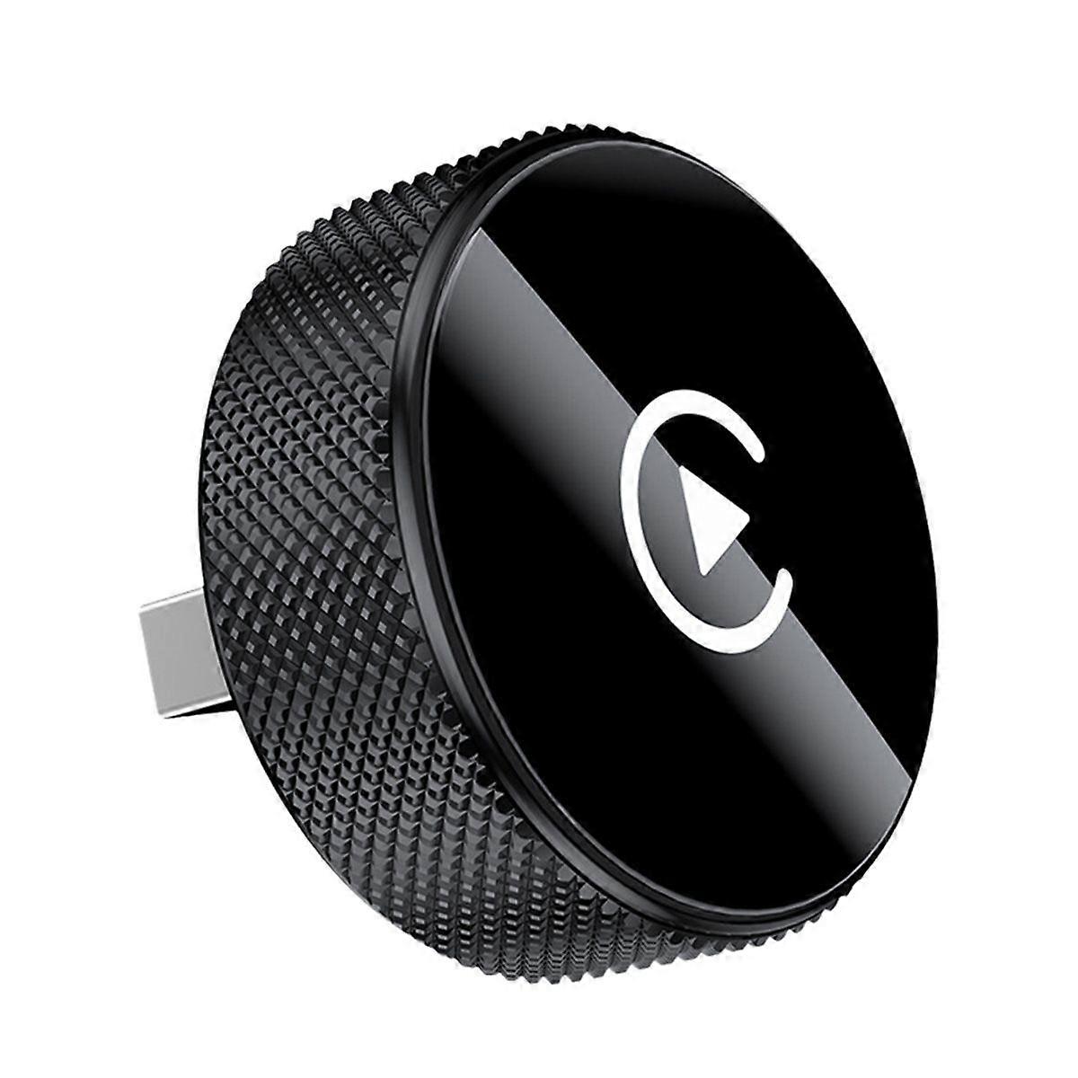 2IN1 Wireless CarPlay Android Auto USB Adapter Dongle Plug Play Mini Smart Box Converts Wired Carplay to Wireless A