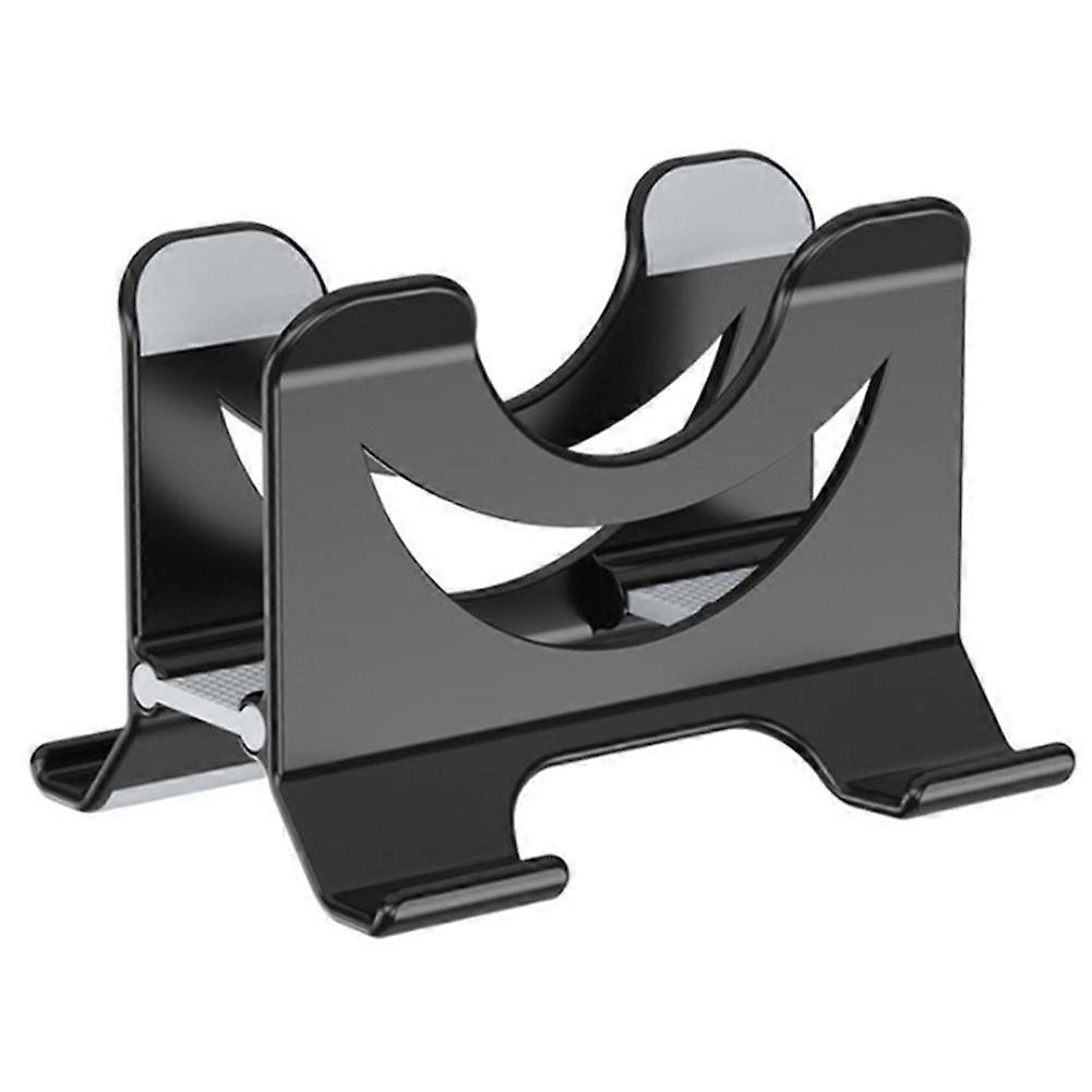 Vertical Laptop Stand Desktop Holder Notebook Dock Space-Saving Black