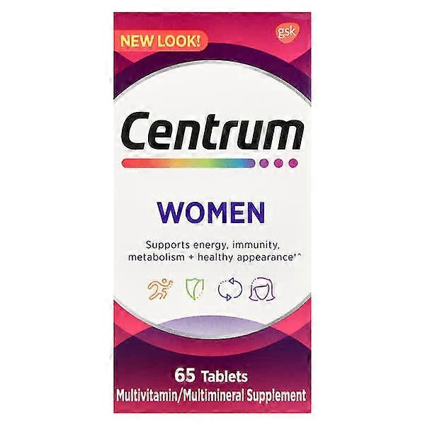 Centrum, Women Multivitamin, 65 Tablets