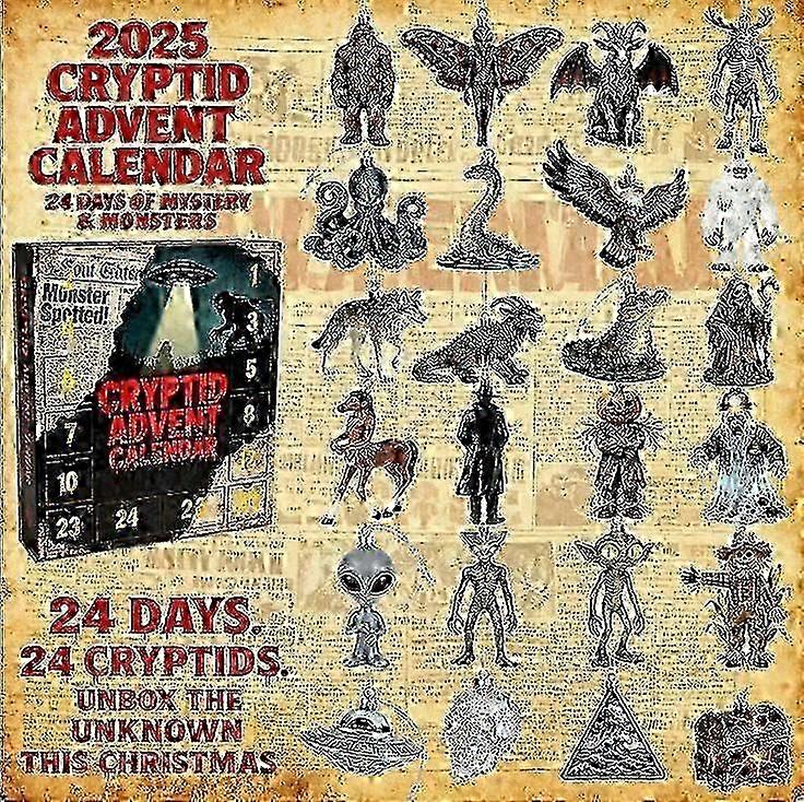 2025 Christmas Advent Calendars Decoration Acrylic Full style