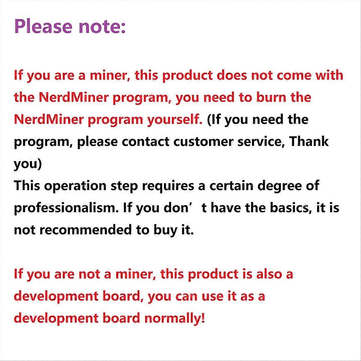 For Nerd Miner CH9102F T-Display LCD Control Board ESP32 Module 4MB