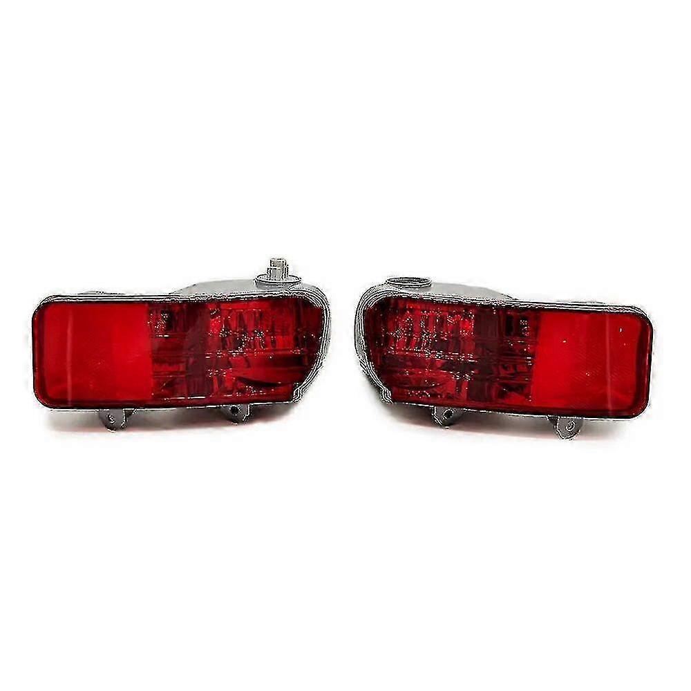 Left Right Rear Bumper Reflector Fog Light Lamp with Bulbs for CRV 2015-2017 Models RM1 RM2 RM3 RM4