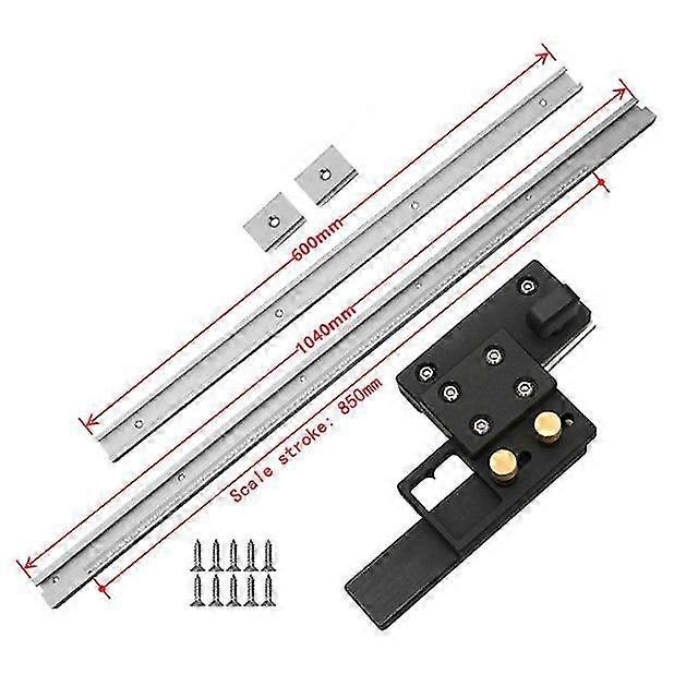 Woodworking Electric Circular Saw Making Precision Cuts Guide System W/ Limiter For Repeatable Fast Positioning Cutting