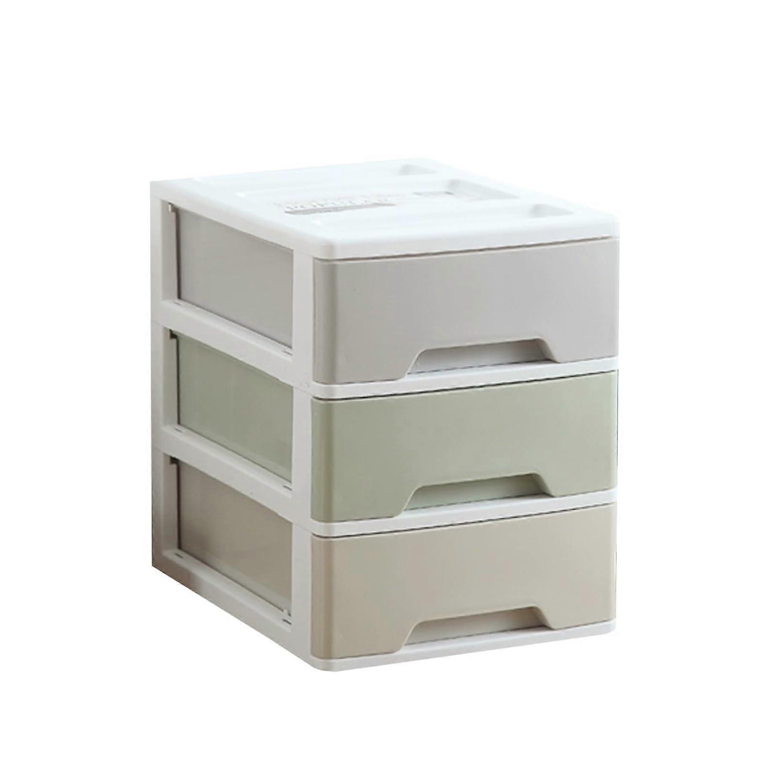 Desktop Organizer 3Layer Plastic Storage Box For Office, School & Home Supplies