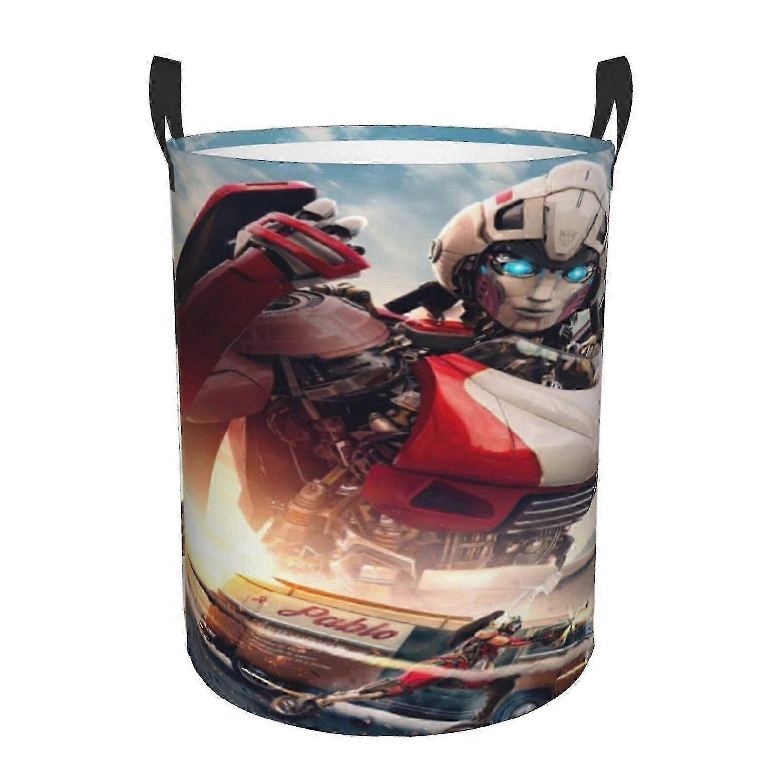 t304 Transformers Laundry Basket, Waterproof Laundry Hamper, Lightweight Storage Basket kill304 ws