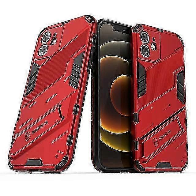 2 in 1 Armor Case For iPhone 13 12 Pro Max mini 11 Pro Max SE 2020 XS Max XR X 7 8 Plus Armor PC Cover TPU with Phone Holder Back Cover Coqu