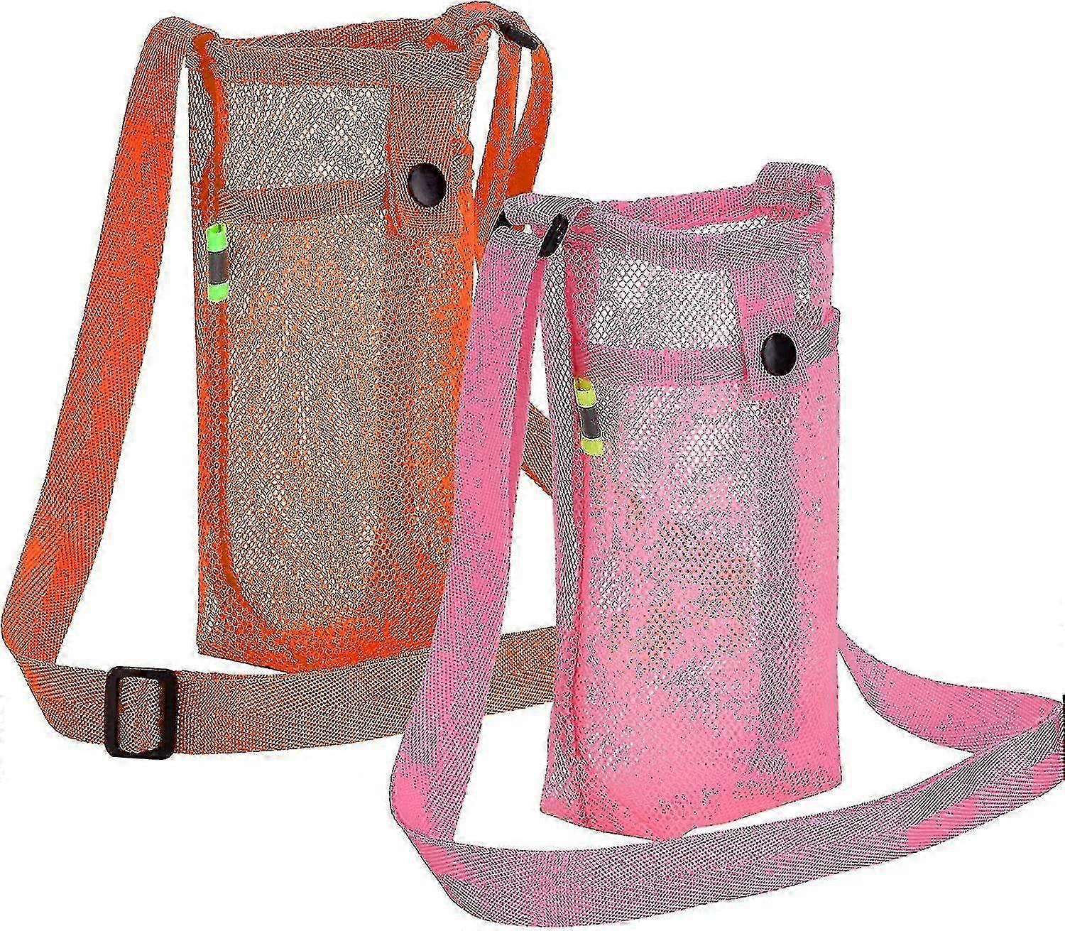 Portaborraccia da 2 pezzi con tracolla regolabile per sport, escursionismo e campeggio