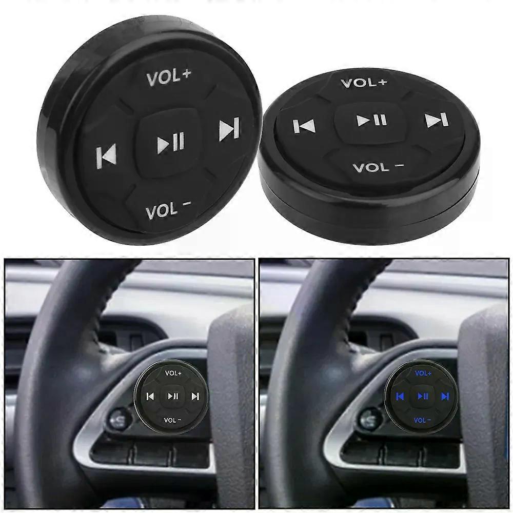Universal Wireless Bluetooth Car Kit Styling 5 Keys for Android IOS Media Volume Button Car Steering Wheel Remote Control Button
