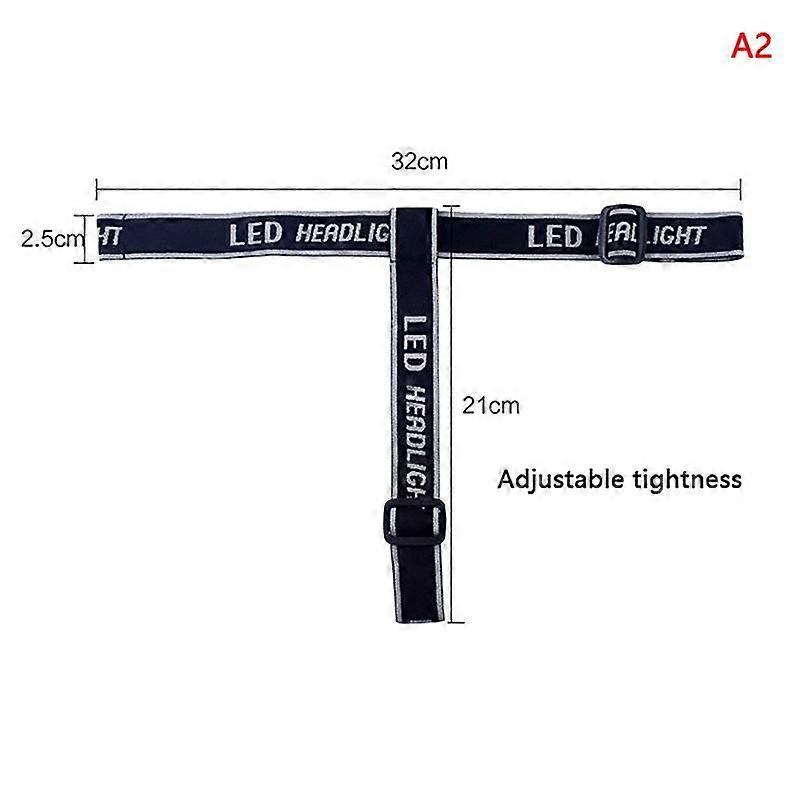 Elastic Head Band Belt For Led Headlamp Bike Front Light Universal Adjustable Head Lamp Strap High Elasticity Frontal Headband