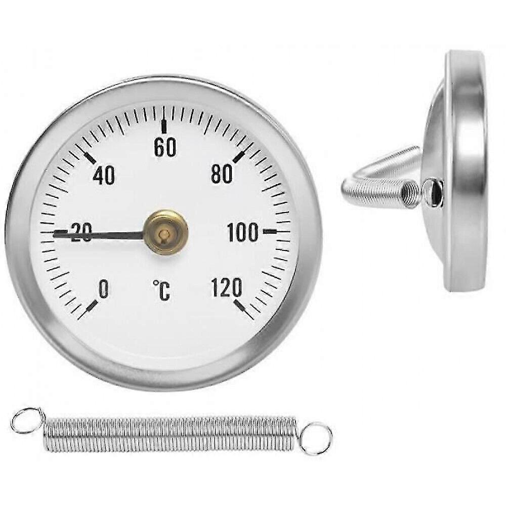 Bimetal dial thermometer with easy-to-read display