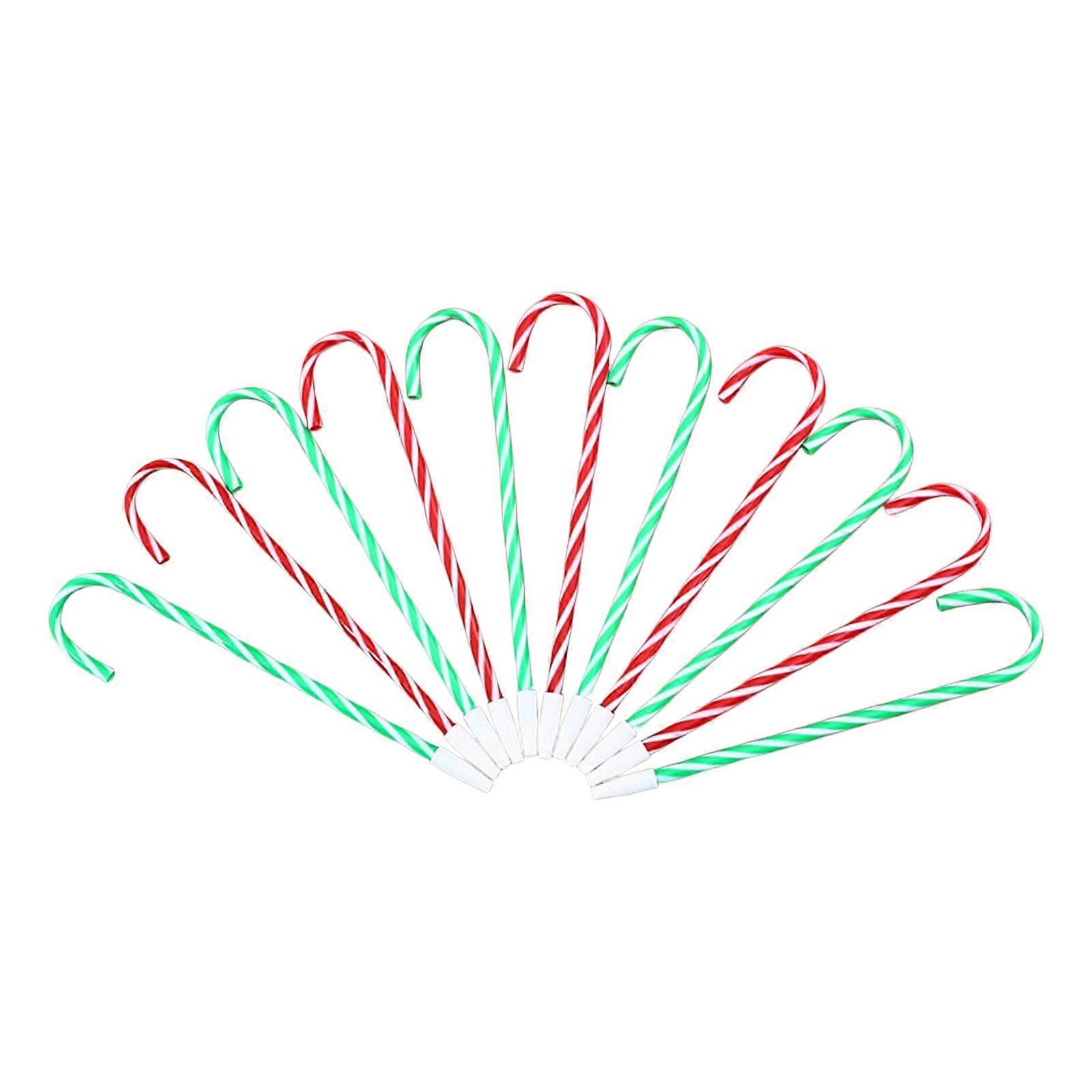 10 Plastic Candy Stick Toner Pencils Celebratory Writing Equipment For Christmas Festivities Classroom Tasks Corporate Incidents Multicolor