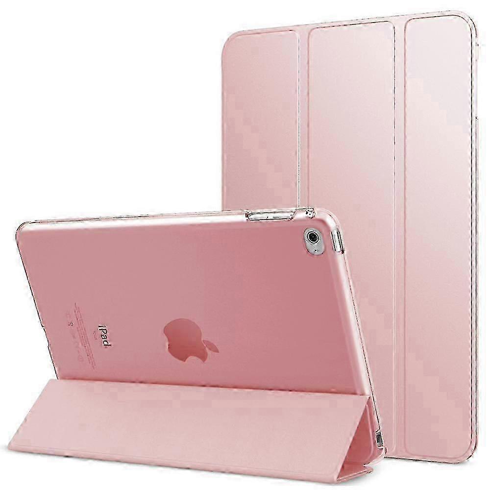 Slim Lightweight Smart Shell Stand Cover for iPad Mini 4, Features Translucent Frosted Back Protector and Auto Wake/Sleep Function, Designed