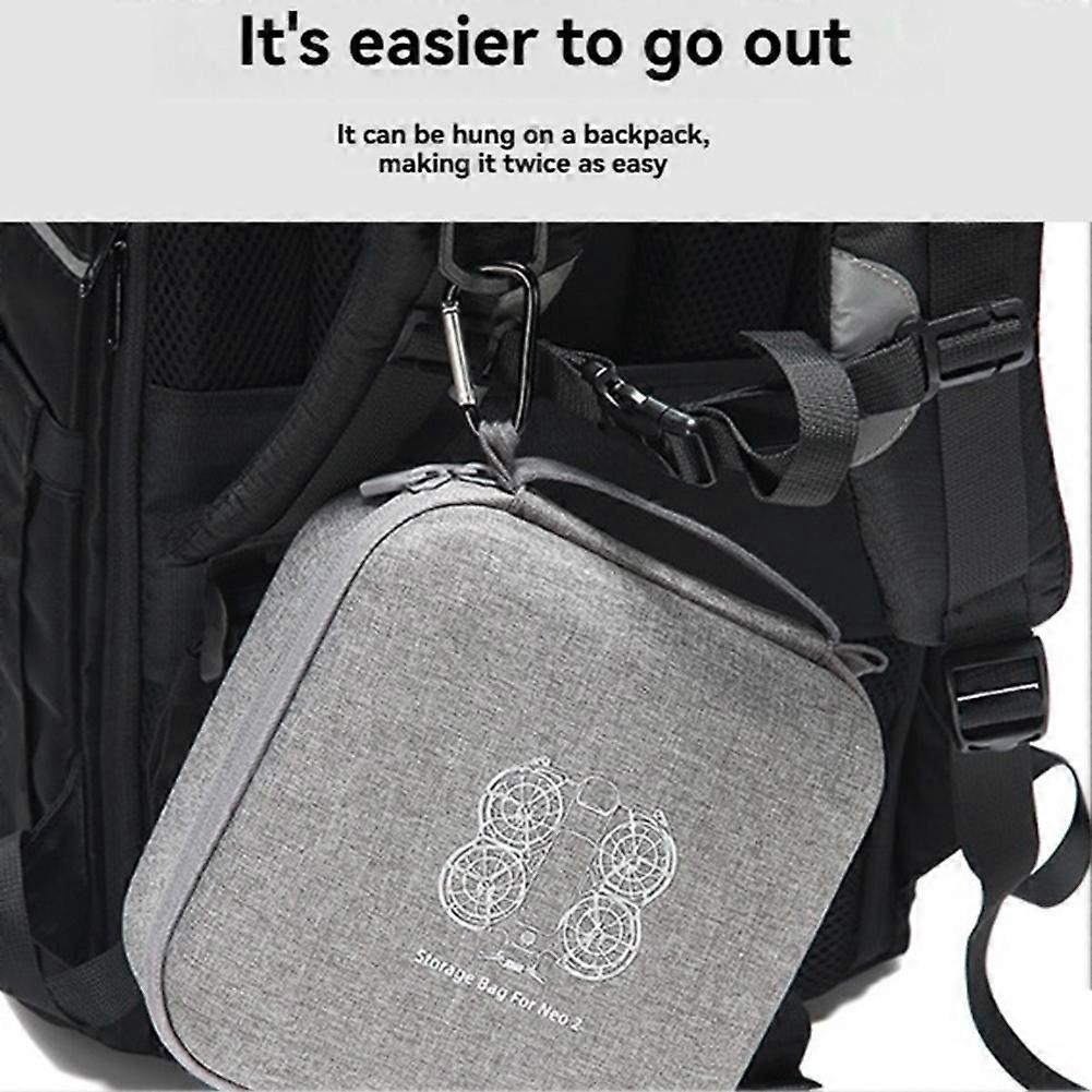 Storage Bag for DJI Neo 2 Handheld Drone Carrying Case with Remote Control Bag for DJI Neo 2 Handbag Travel Box Drone