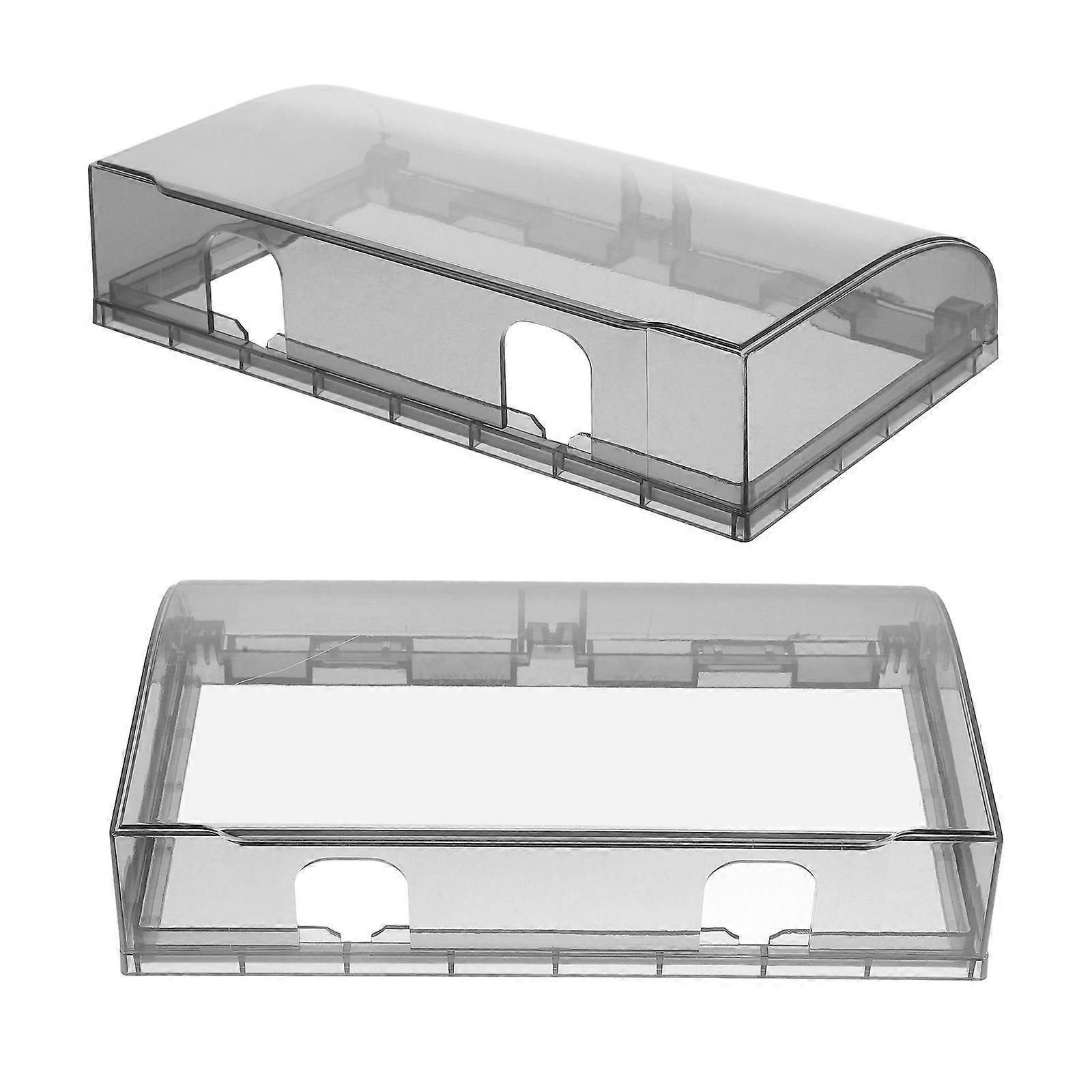 2 قطع ماء المقبس منفذ غطاء الجدار التبديل غطاء التوصيل حامي العرض