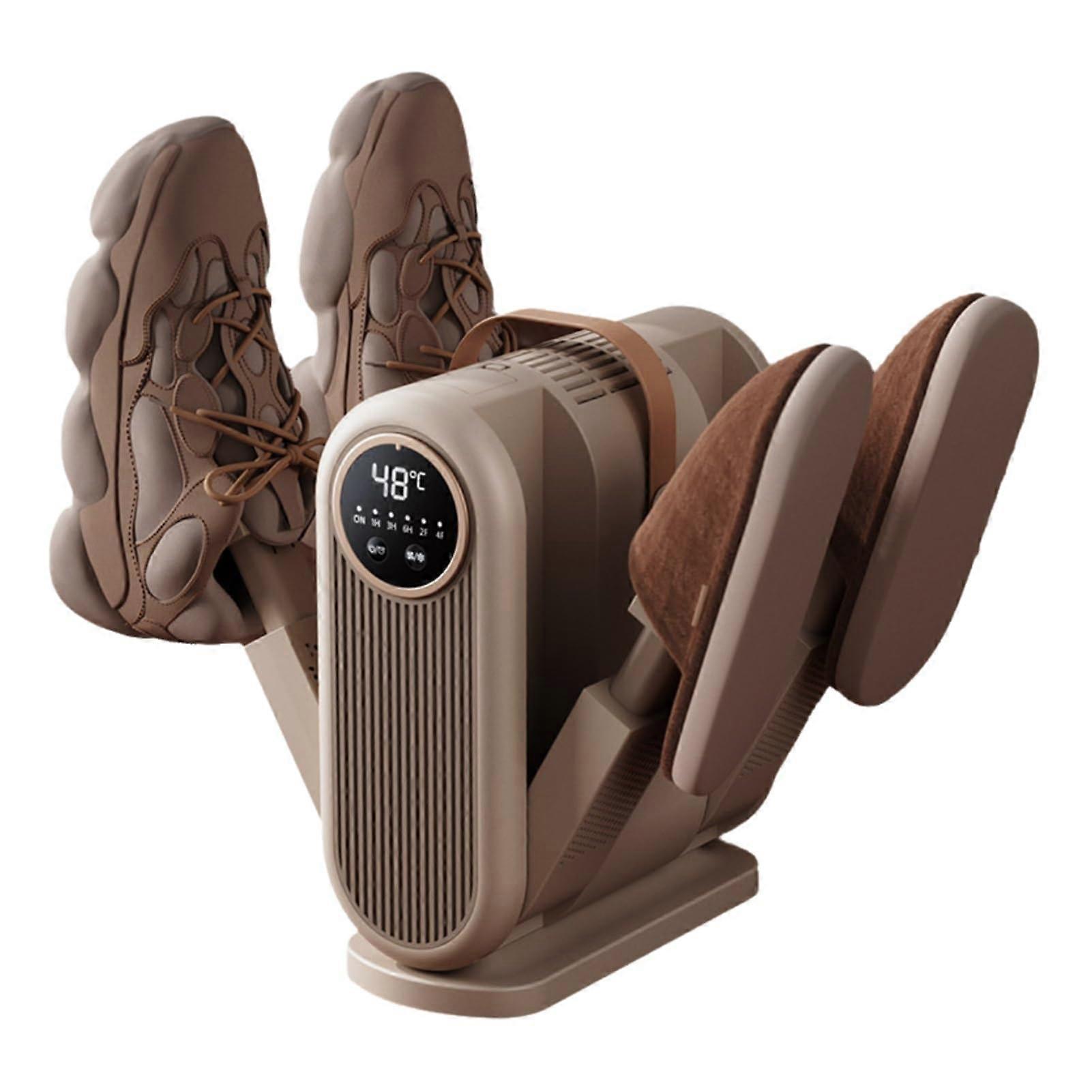 Boot Dryer with 360° Hot Air and 2Speed Blower for Shoes, Socks, and Ski Boots with Timer