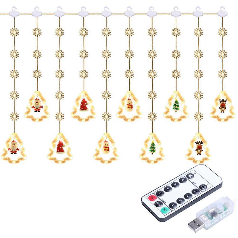 Led Light String Christmas Tree Shape Lights Indoor Atmosphere Lights