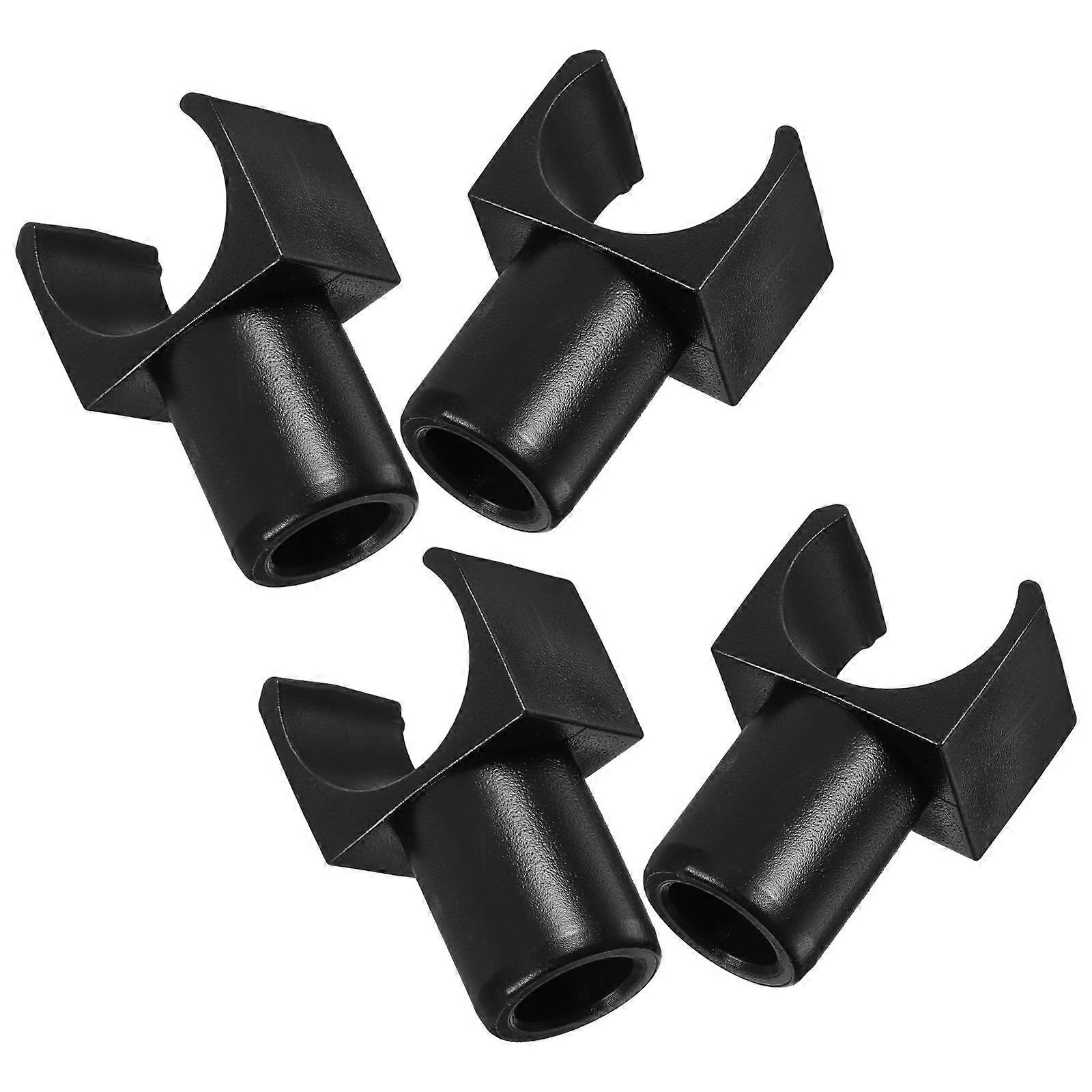 Wheelchair Support Blocks 4Pcs Replacement U-Shaped Rail Guide for Comfort