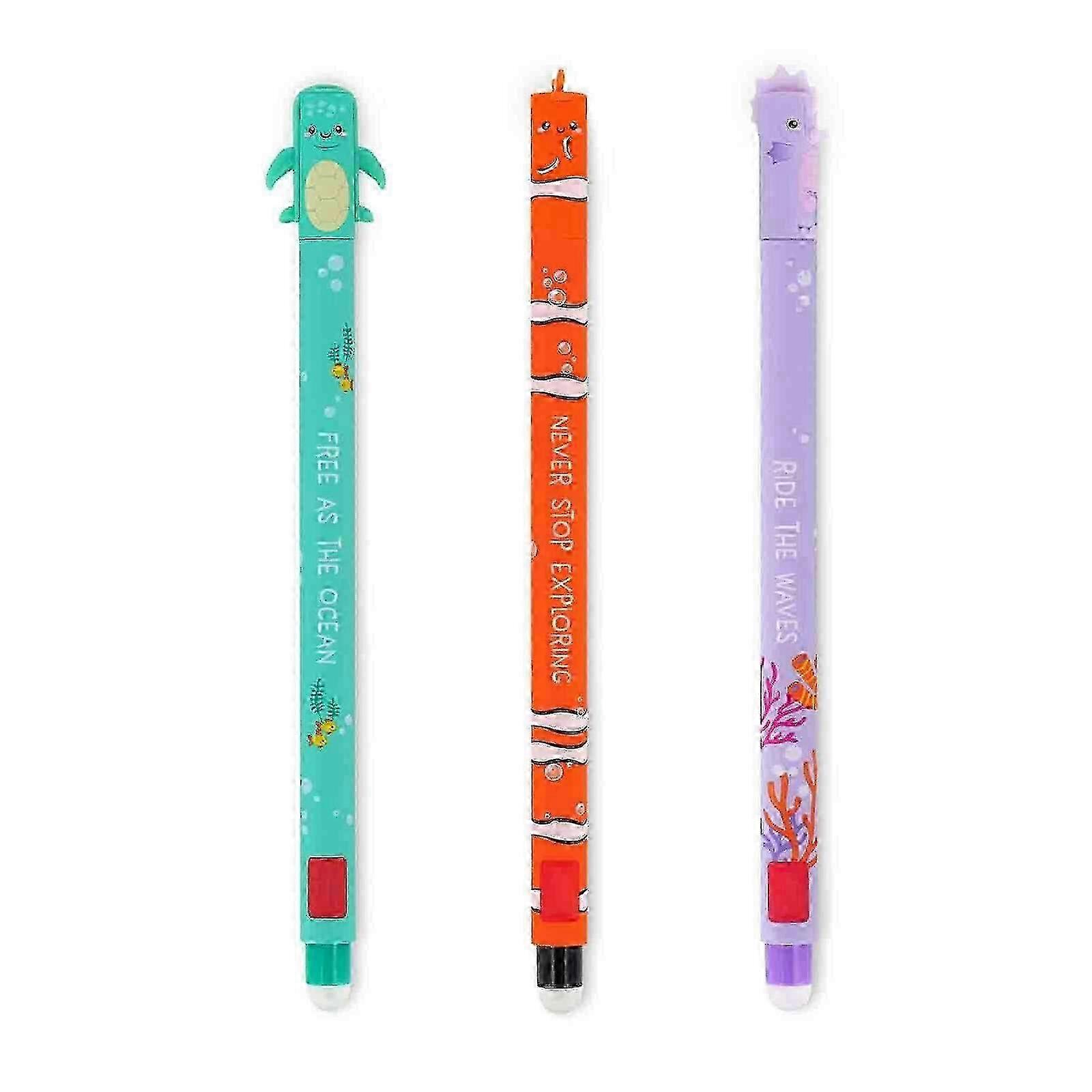 Σετ 3 τεμαχίων ουδέτερων στυλό ταχείας ξήρανσης για γραφείο, σχολικά είδη γραφής