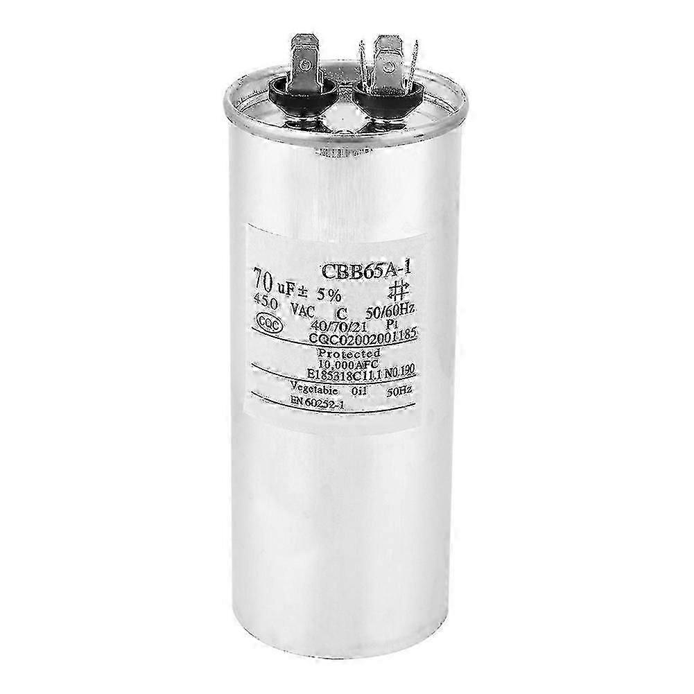 AC Compressor Start Capacitor CBB65 70UF 450V 125x50mm
