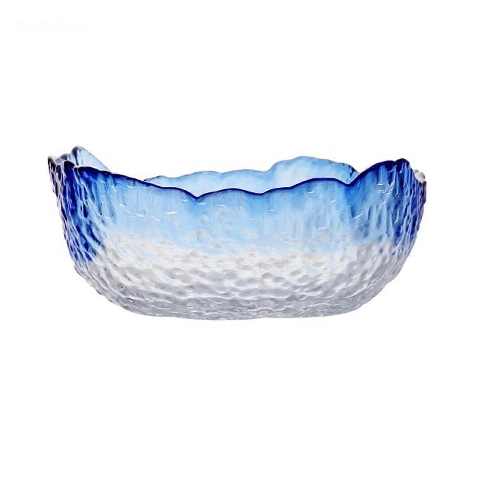 Large Clear Glass Salad Bowl for Mixing Serving Fruit Dessert Soup – Durable Large Capacity